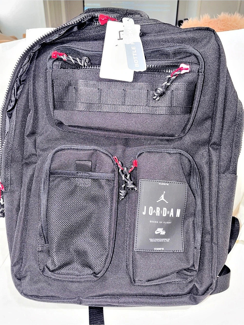 Jordan Air Hesi Backpack Black
